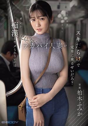 オレが痴漢をヤメられないのはだらしないデカパイ人妻がスキだらけで電車に乗るせいだろ?