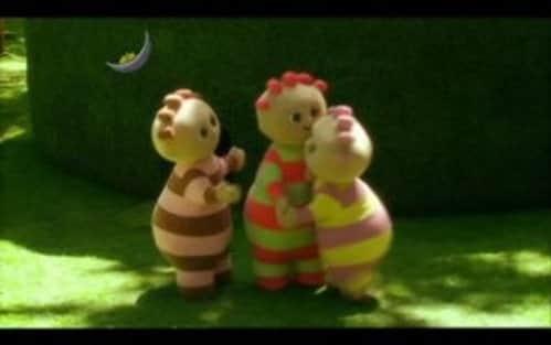 The Pontipines in Upsy Daisy's Bed