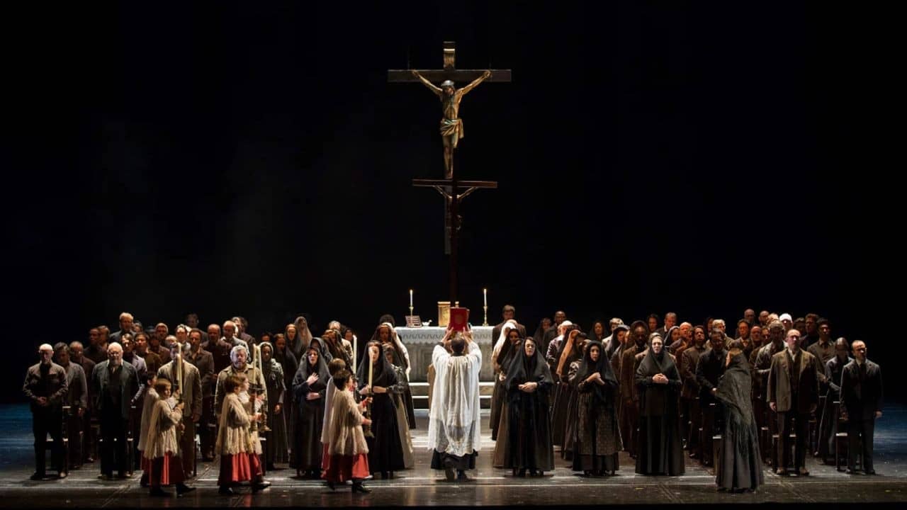 Mascagni: Cavallera Rusticana backdrop