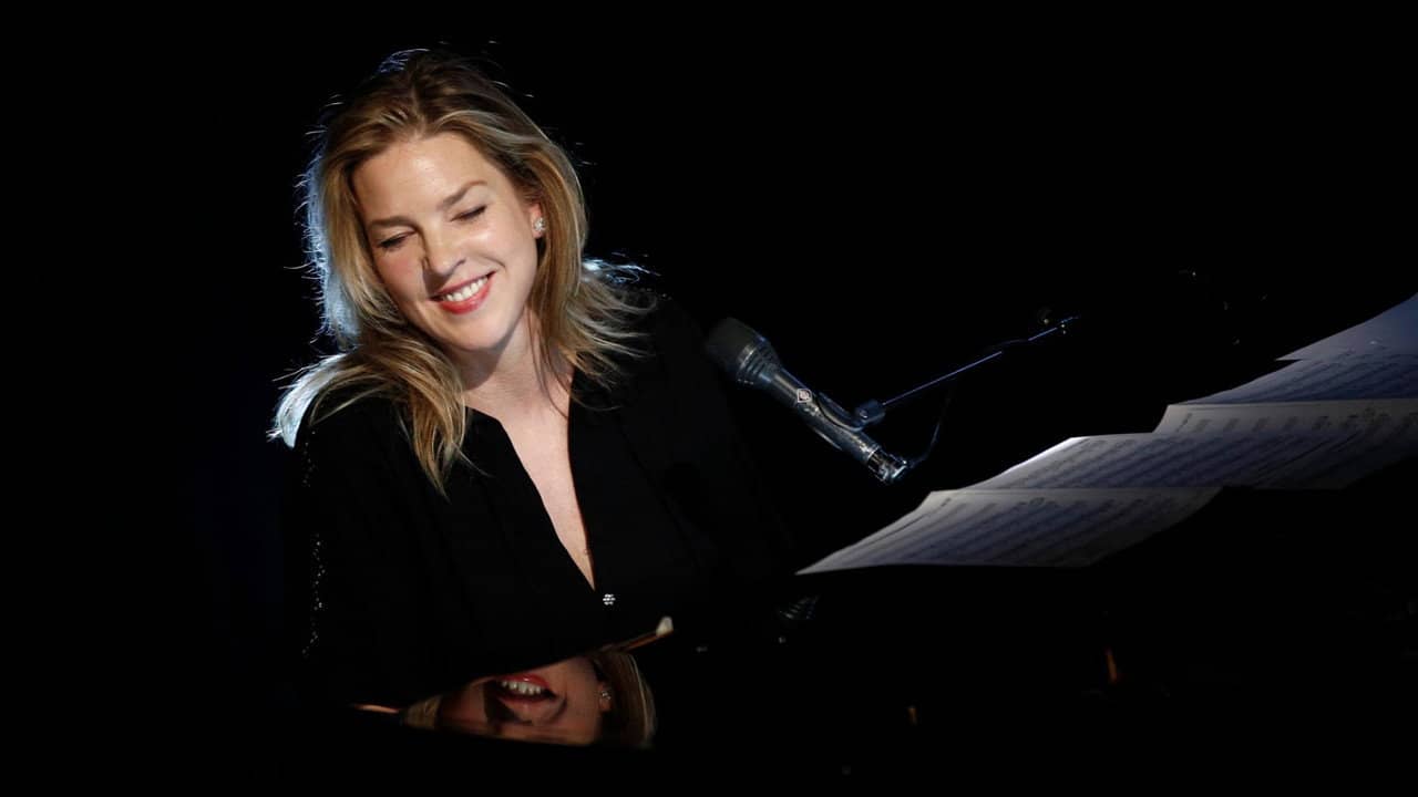 Diana Krall - Montreux Jazz Festival 2013 backdrop