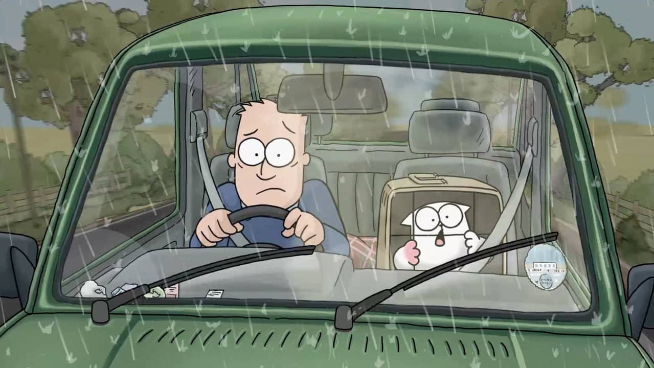 Simon's Cat: Off to the Vet backdrop