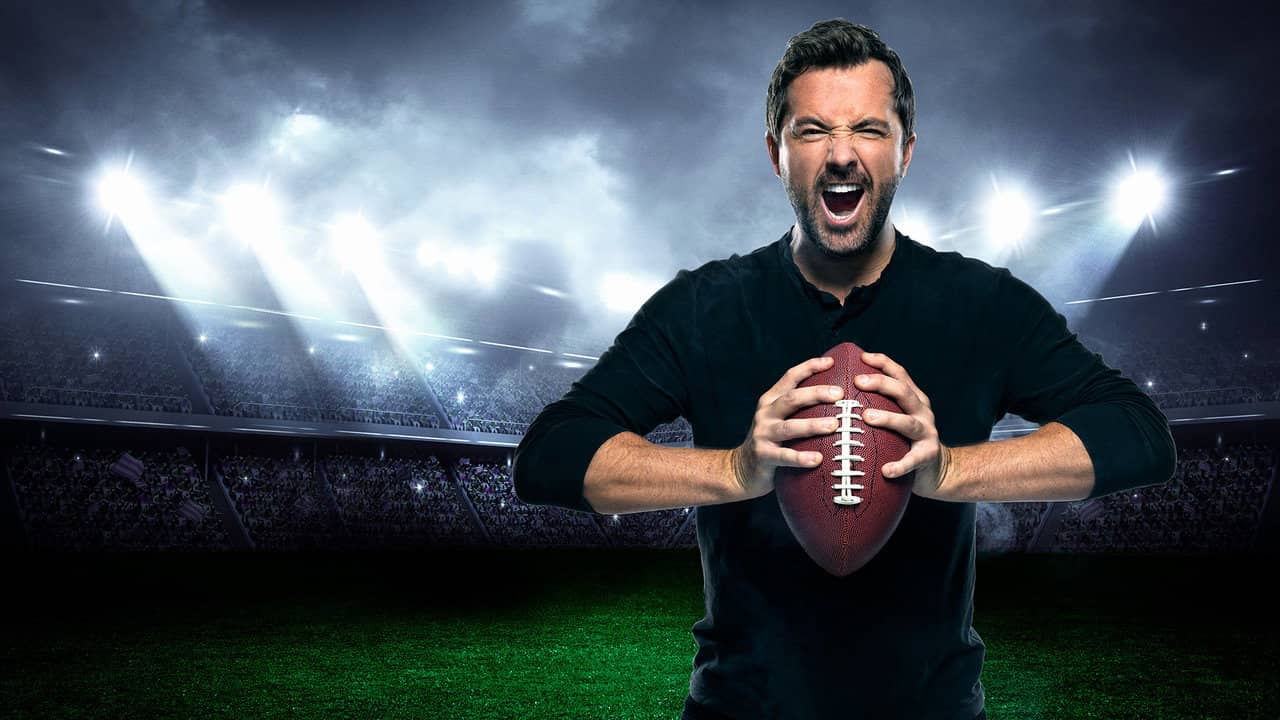 NFL Football Fanatic backdrop