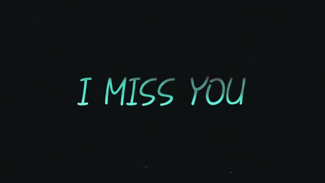 I Miss You backdrop