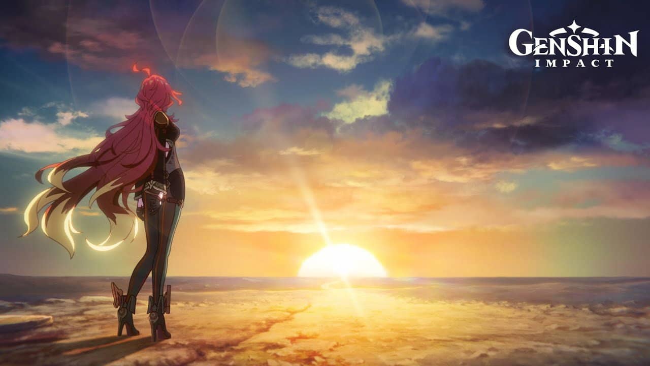 Genshin Impact: Sunset backdrop