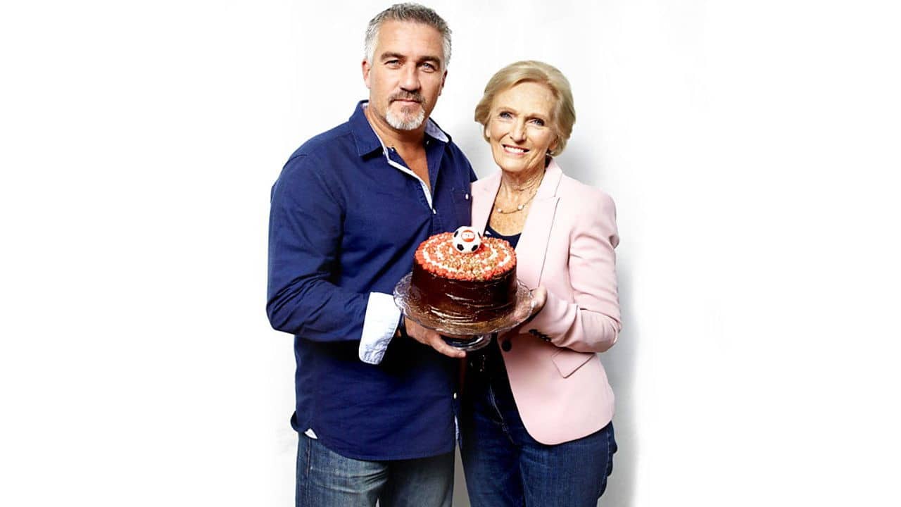 The Great Sport Relief Bake Off backdrop