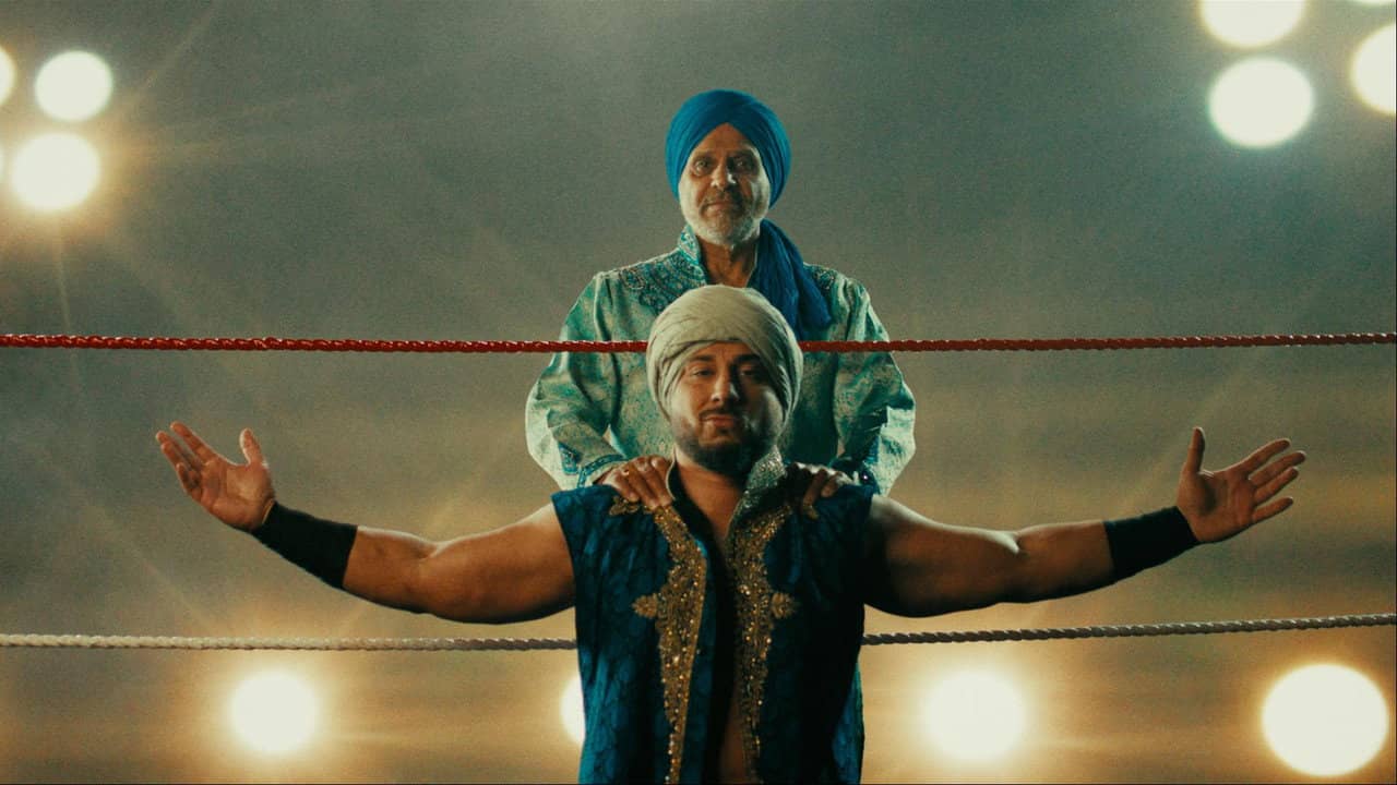 Singhs in the Ring backdrop
