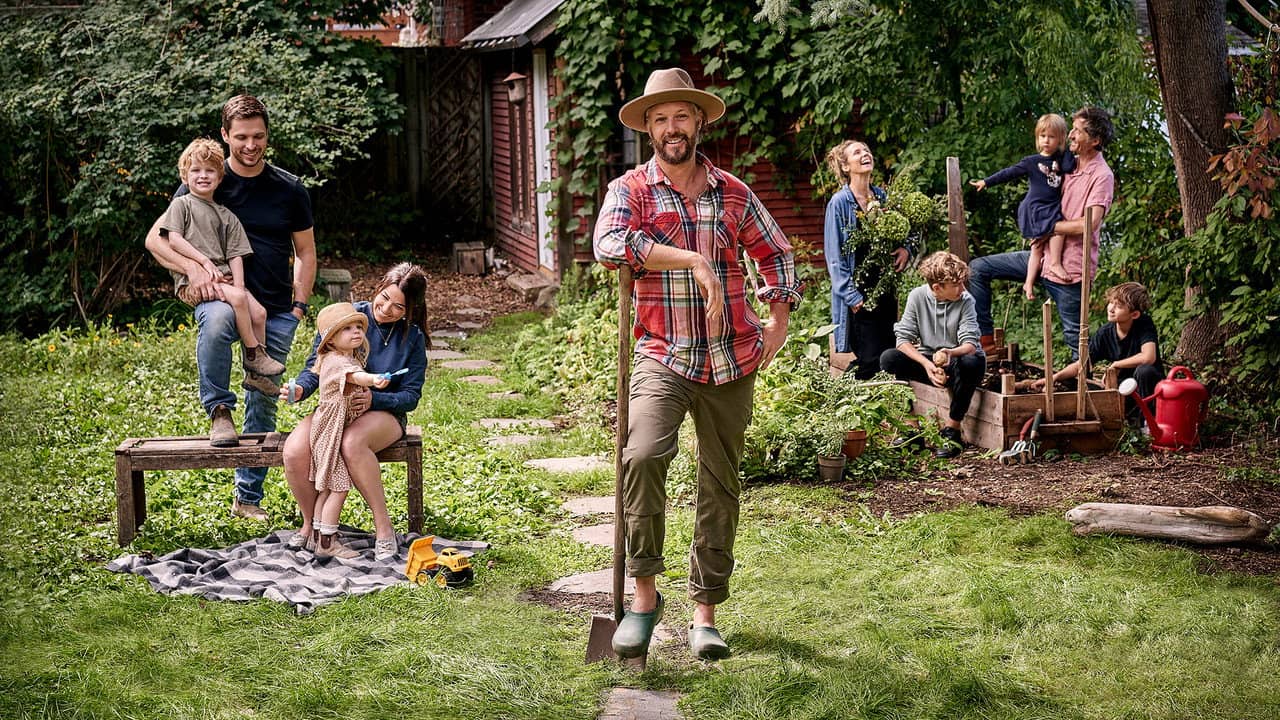 C'est plus qu'un jardin backdrop