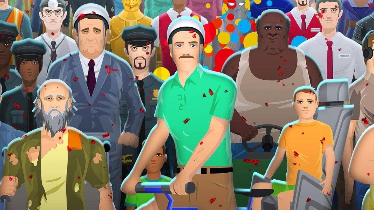 Happy Wheels: The Series backdrop