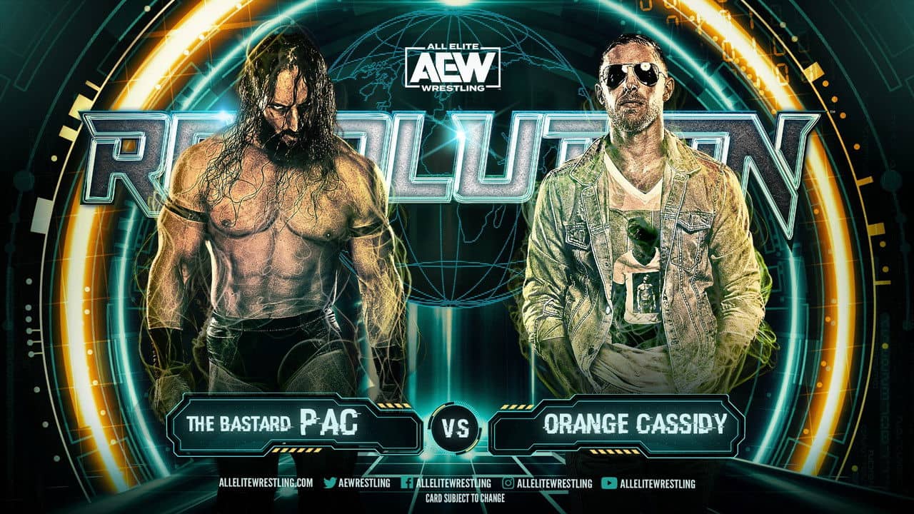 AEW Revolution 2020 backdrop