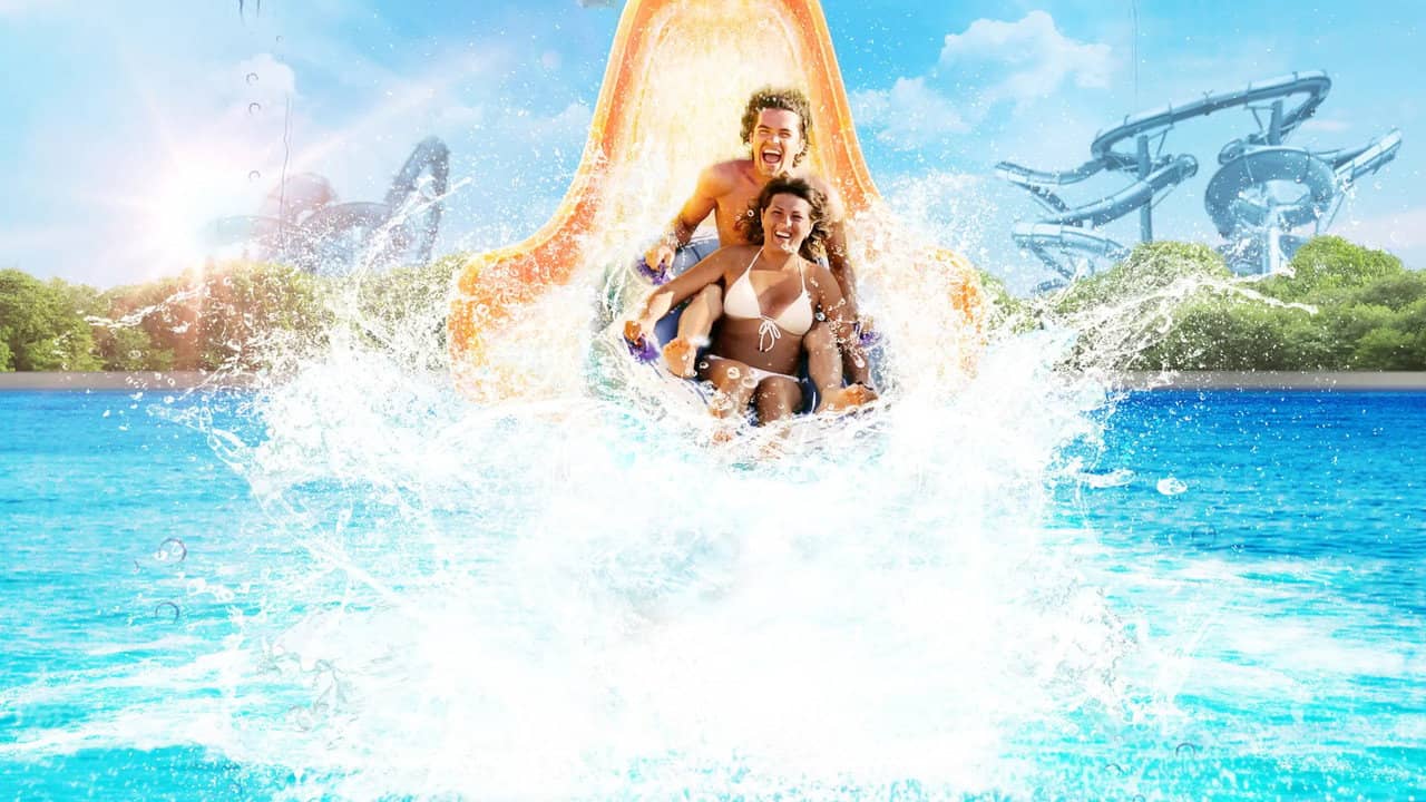 Xtreme Waterparks backdrop