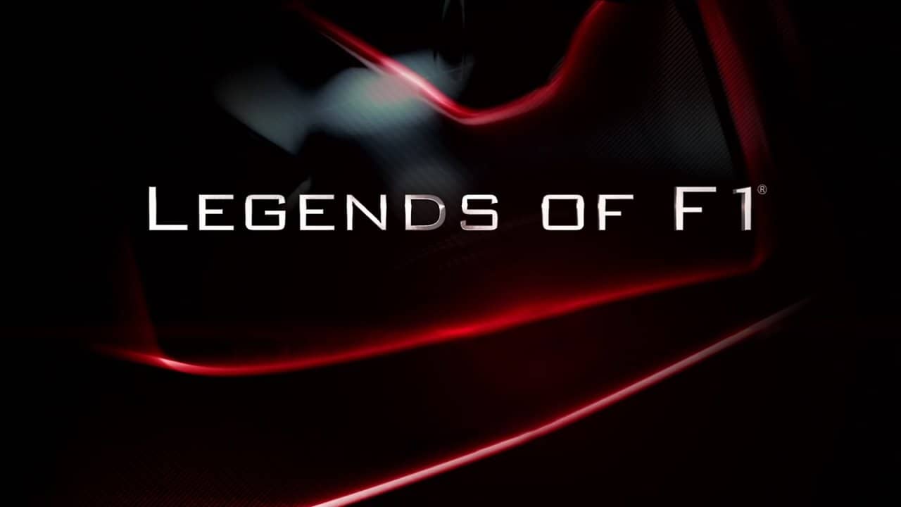 Legends of F1 backdrop