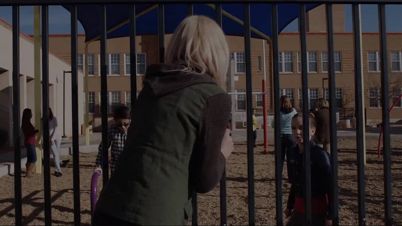 A Mother's Crime backdrop