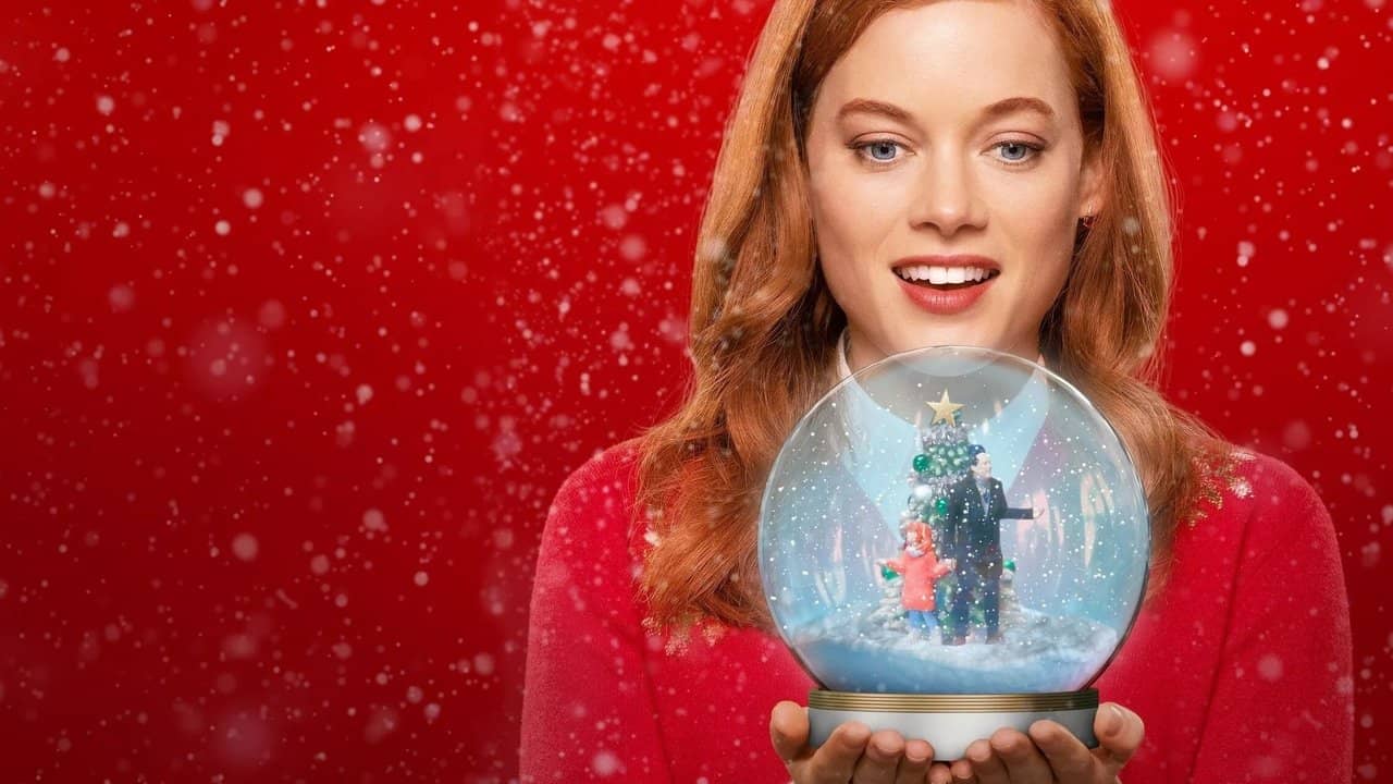 Zoey's Extraordinary Christmas backdrop