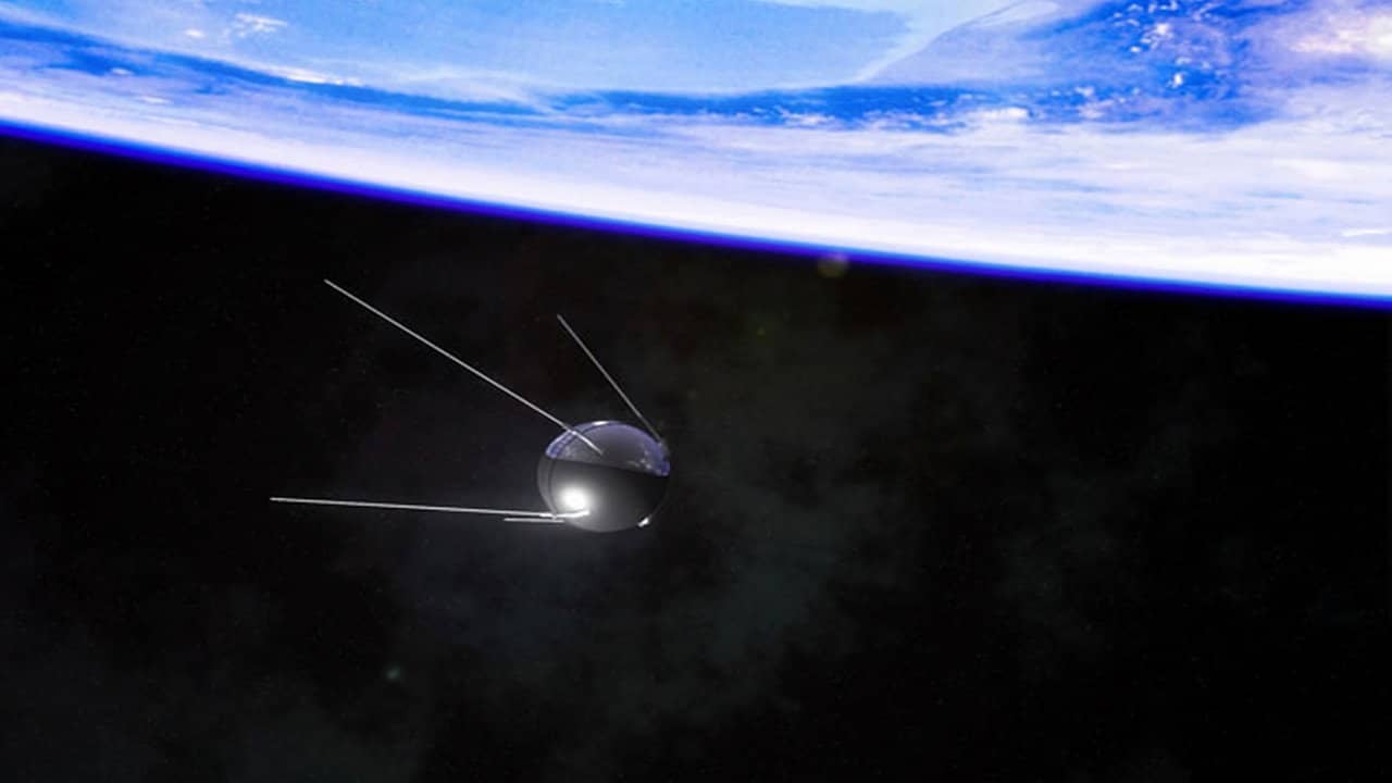 Space Race backdrop