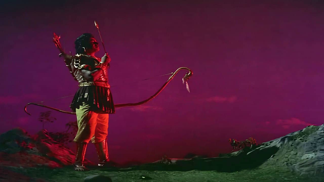 Babruvahana backdrop