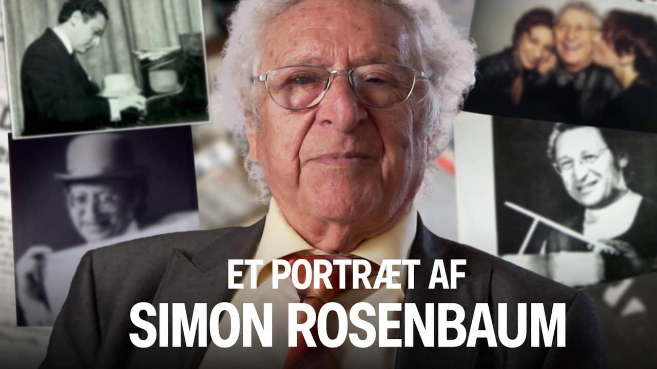 Et portræt af Simon Rosenbaum backdrop