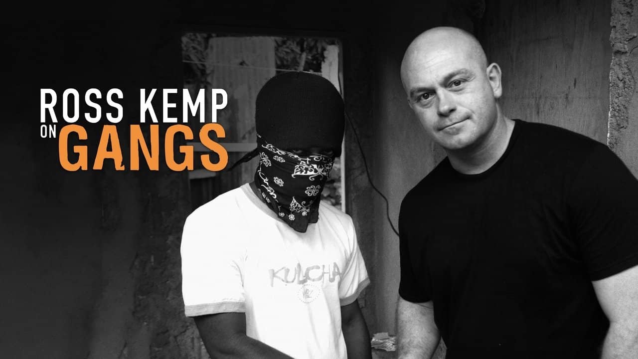 Ross Kemp on Gangs backdrop
