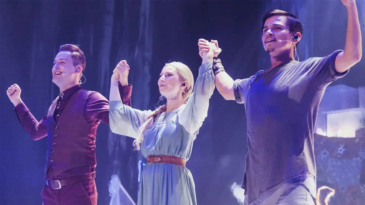 Nachtwacht Show: De Bevroren Sneeuwkoningin backdrop