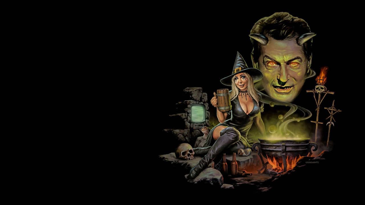 The Last Drive-In with Joe Bob Briggs: Joe Bob's Wicked Witchy Wingding backdrop