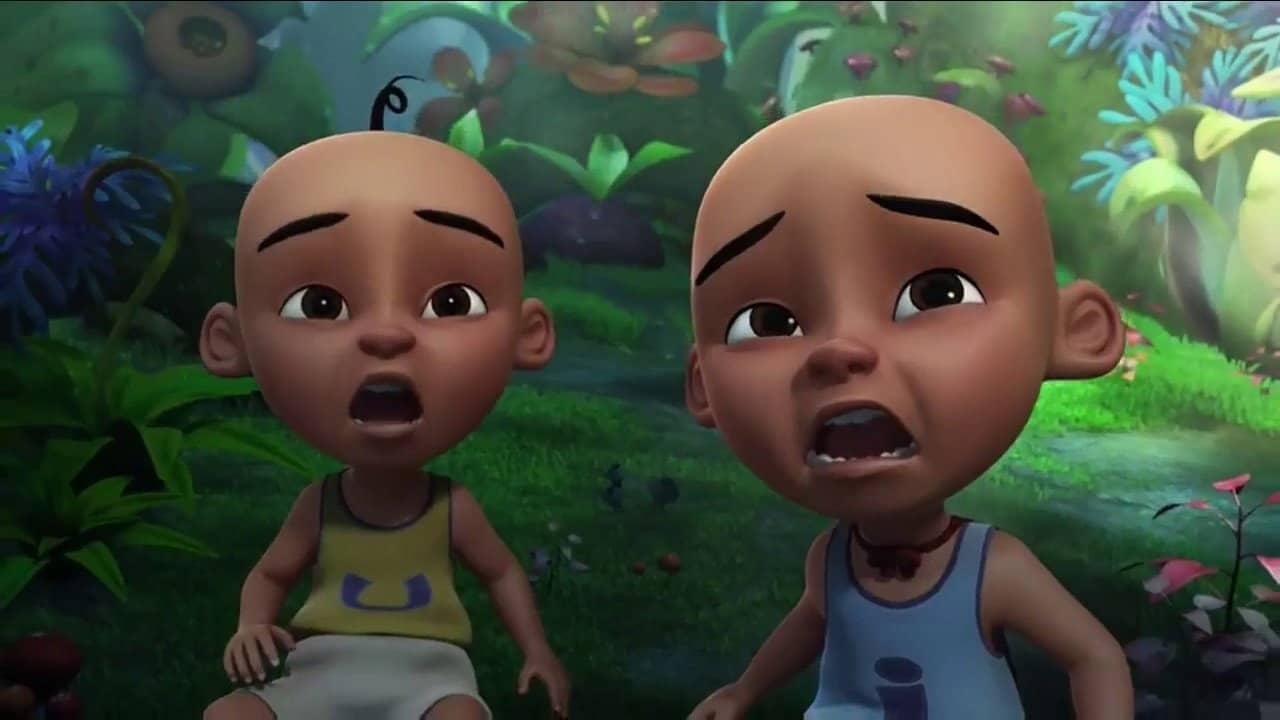 Upin & Ipin: The Lone Gibbon Kris backdrop