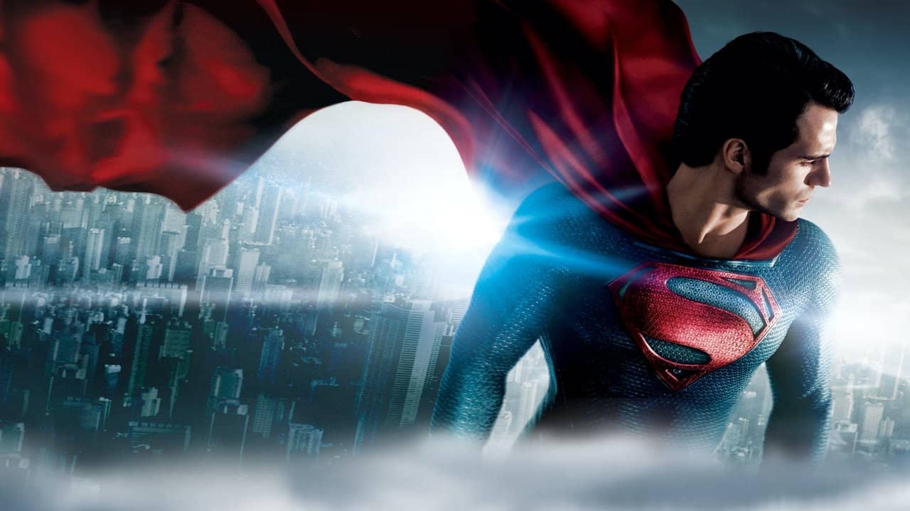 Man of Steel backdrop