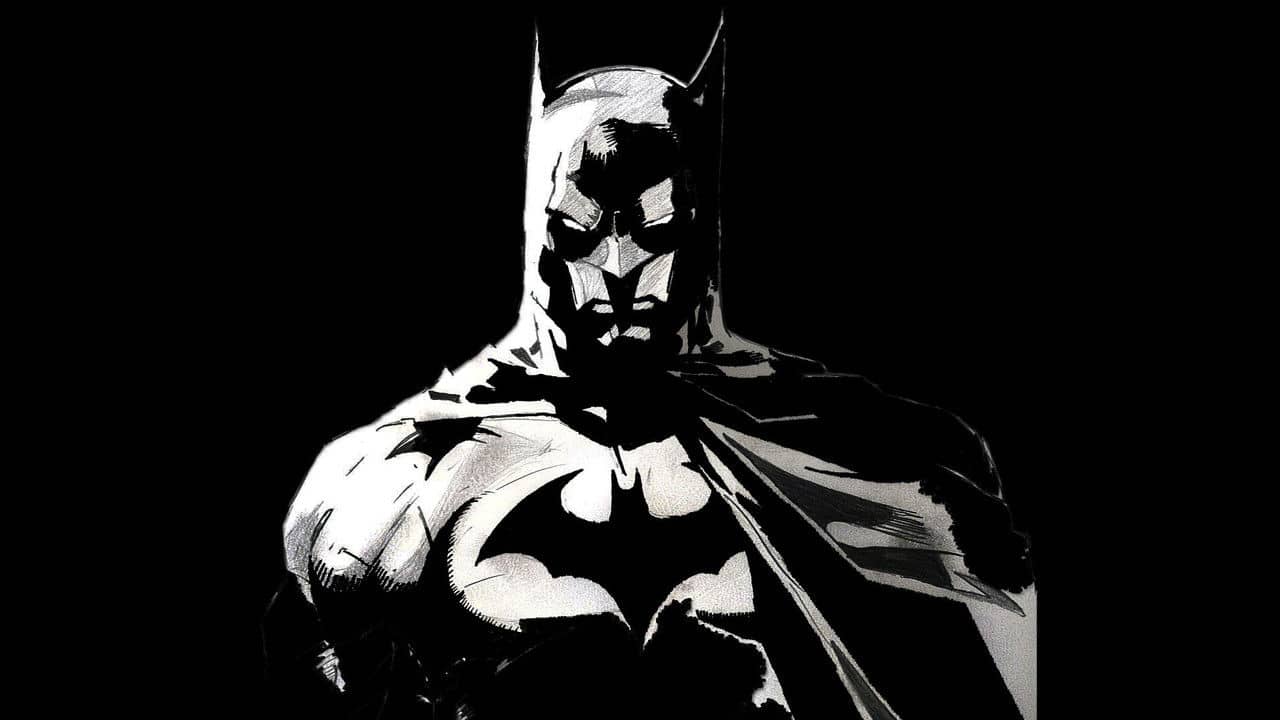 Batman: Black and White Motion Comics backdrop