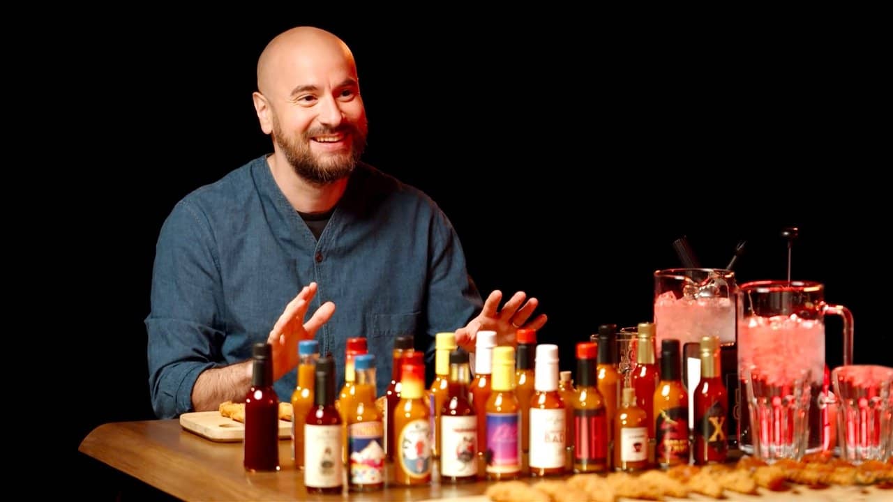 Hot Ones backdrop