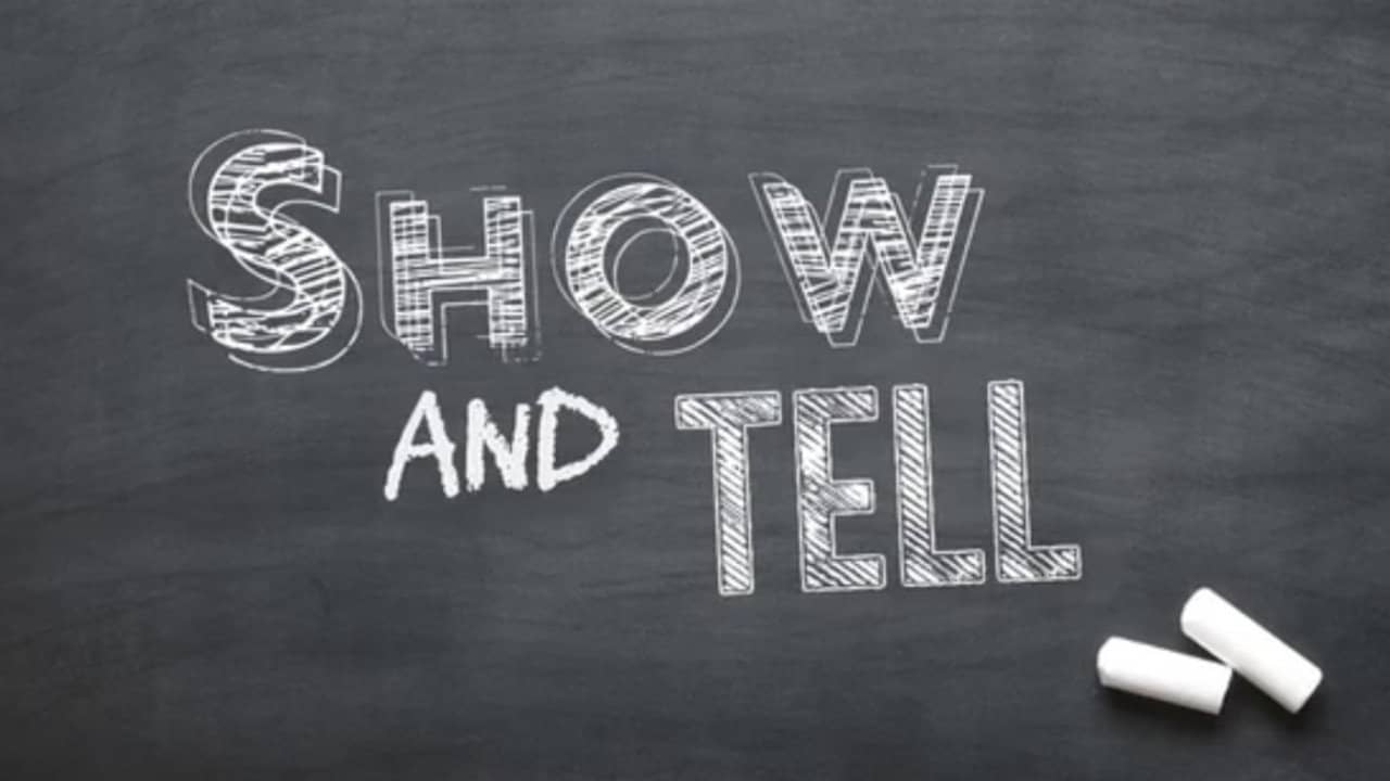 Show and Tell! backdrop