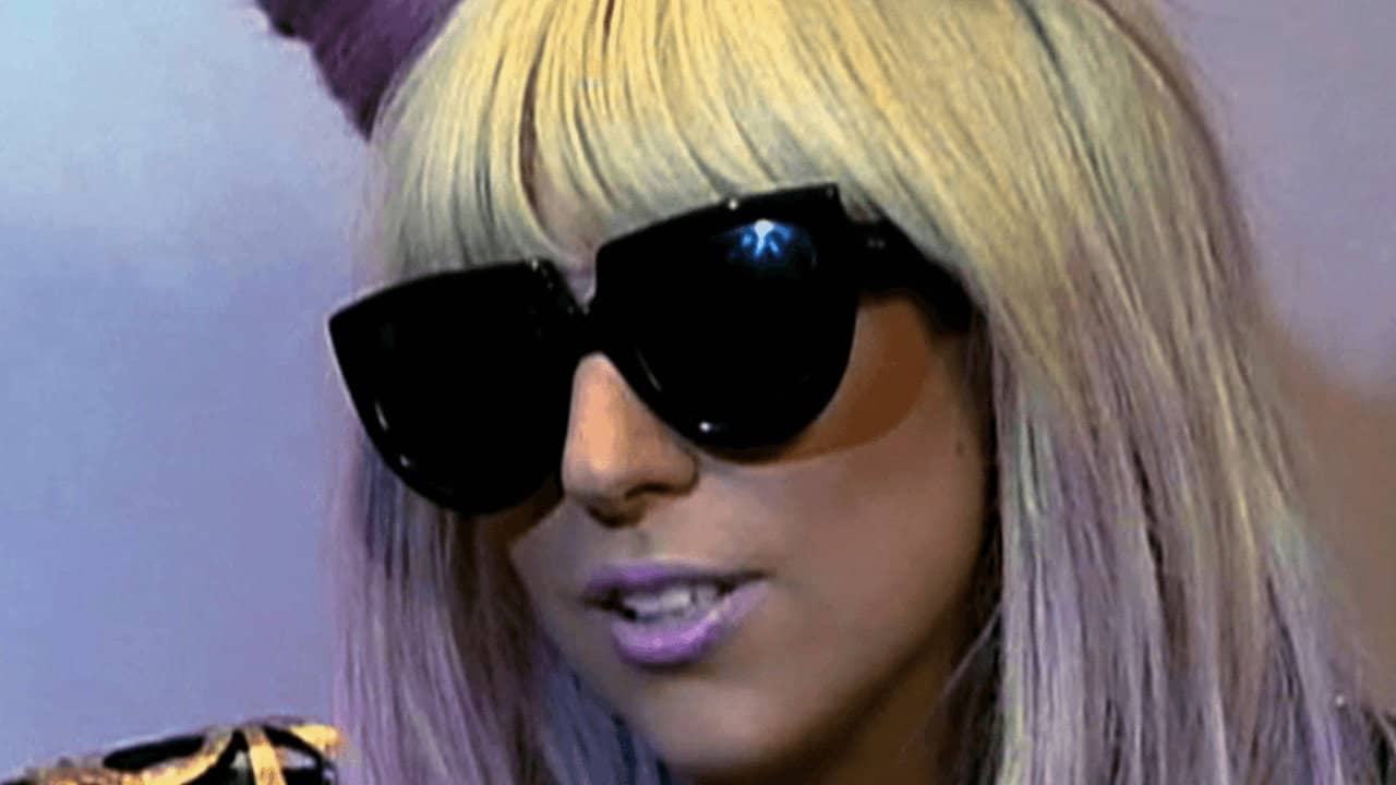 Lady Gaga's Secret World backdrop