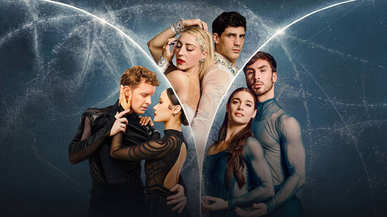 Glitter & Gold: Ice Dancing backdrop
