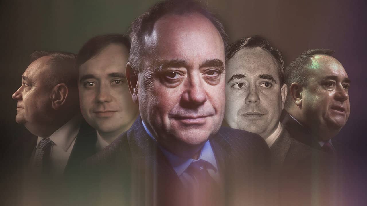 Alex Salmond: The Man Who Changed Scotland backdrop