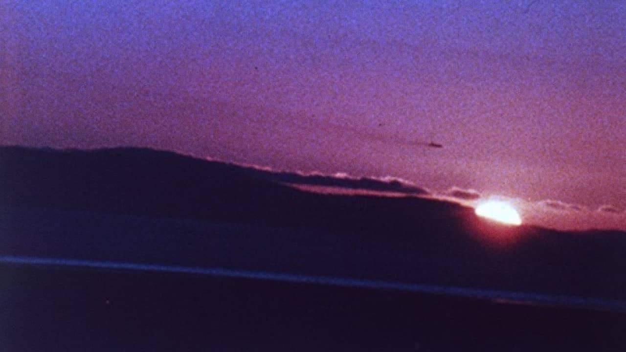Sunset backdrop