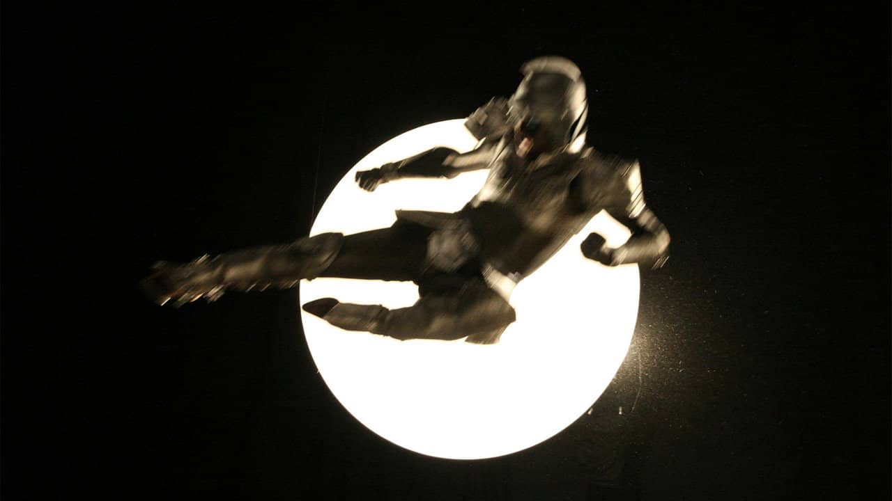 Silver Mask backdrop