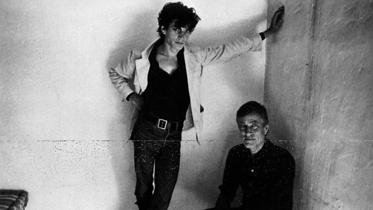 Black White + Gray: A Portrait of Sam Wagstaff and Robert Mapplethorpe backdrop