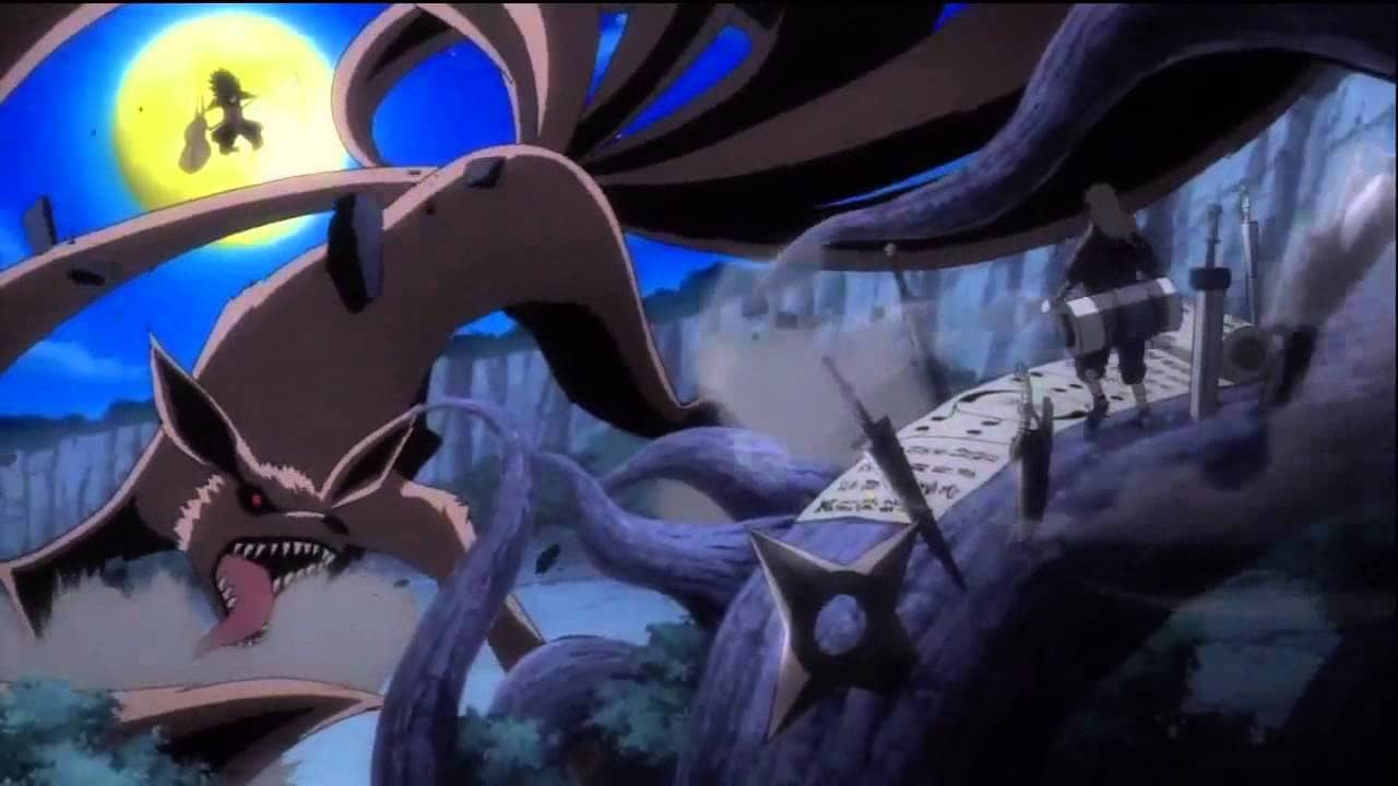 Naruto OVA 10: Uchiha Madara vs Senju Hashirama backdrop