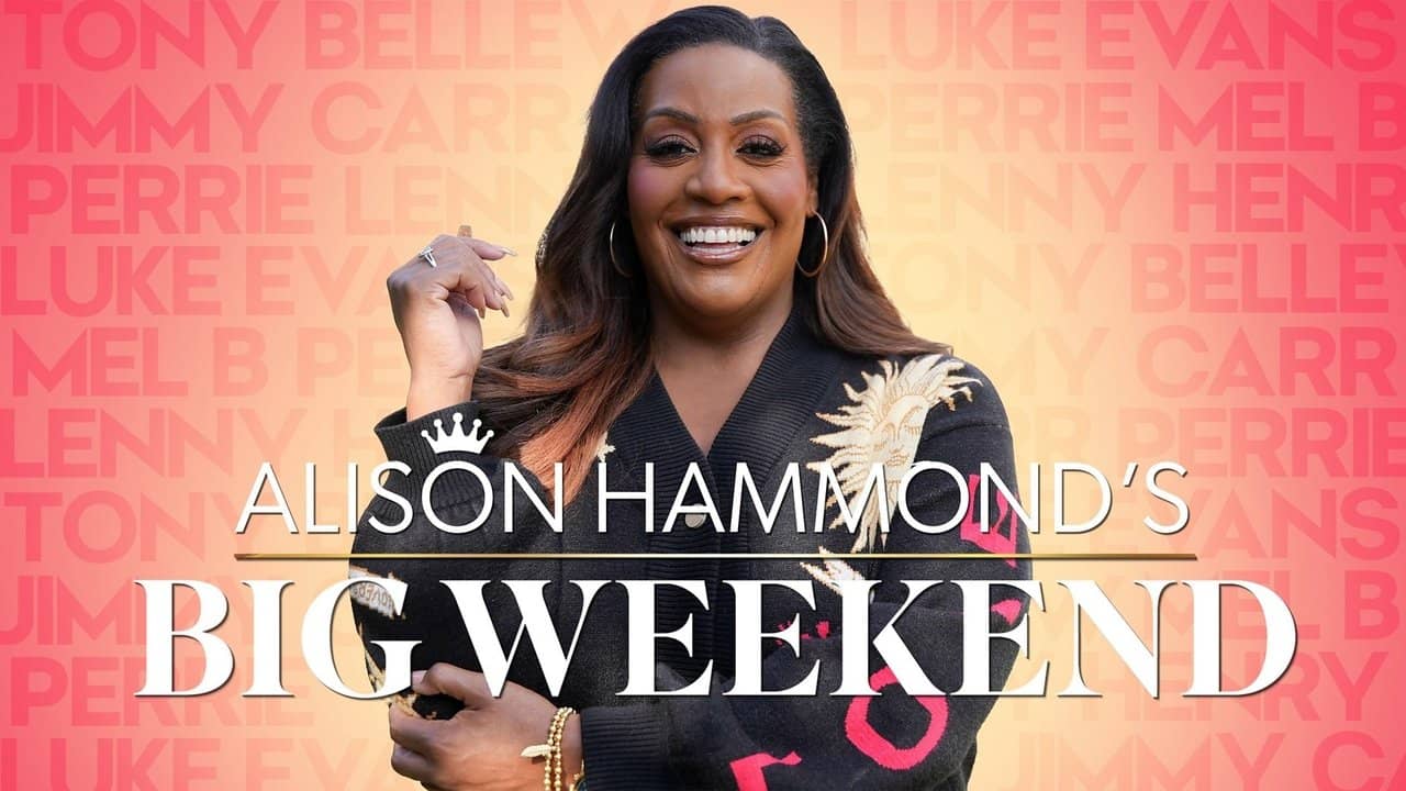 Alison Hammond's Big Weekend backdrop