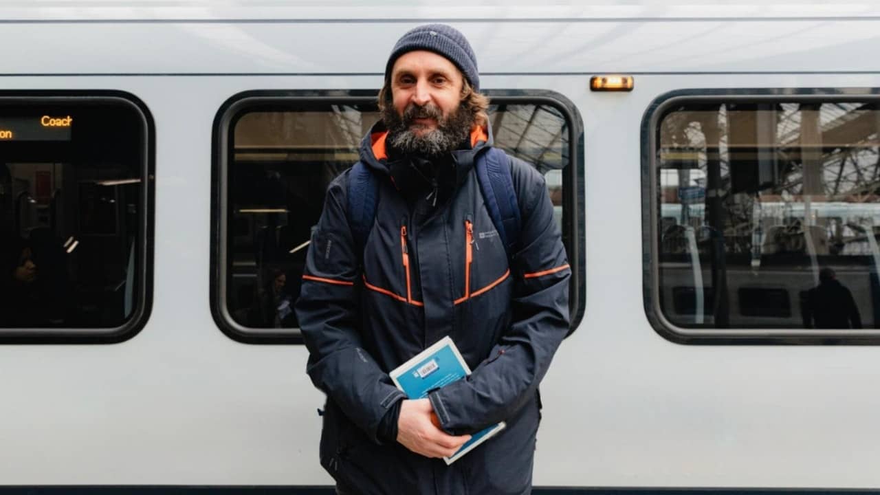 Train‑ing It with Joe Wilkinson backdrop