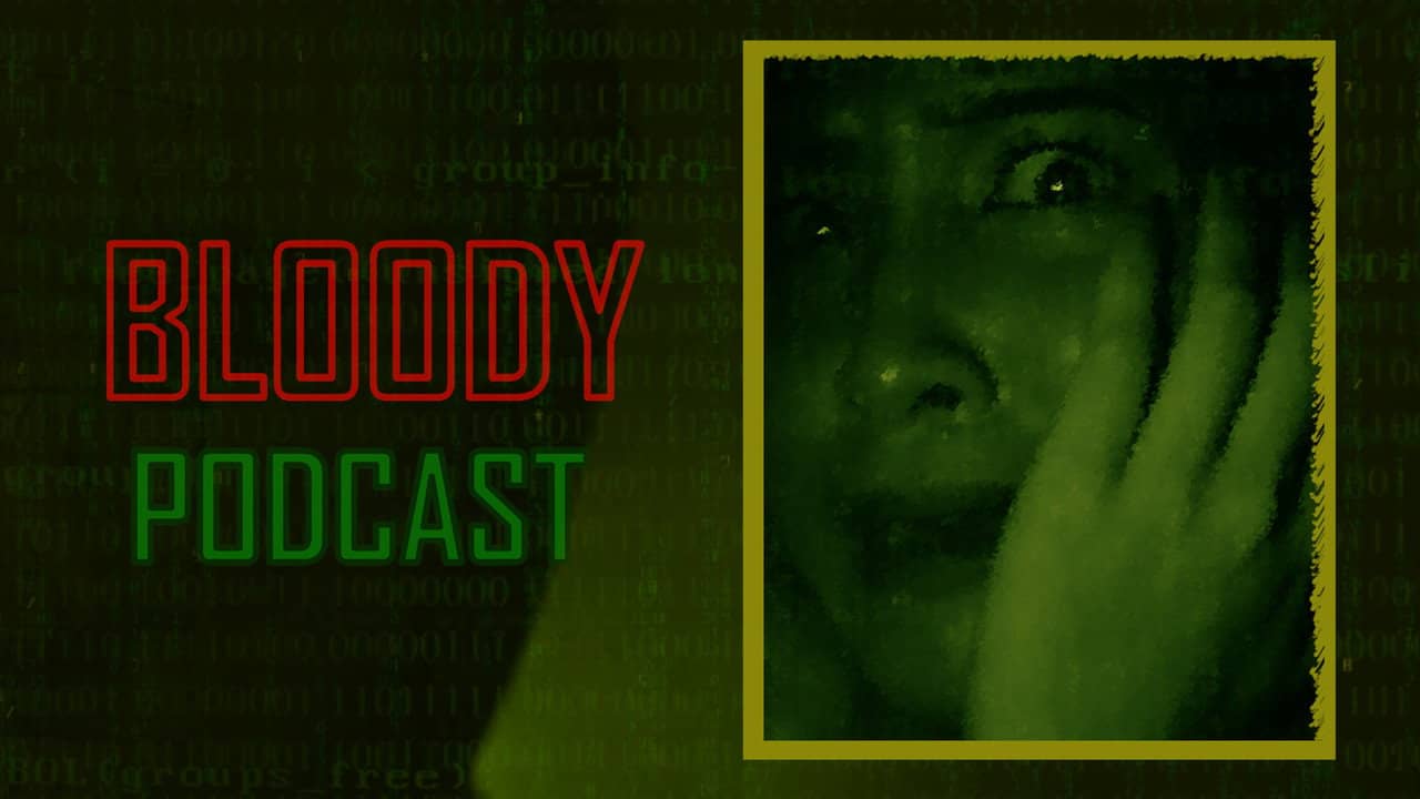 Bloody Podcast backdrop