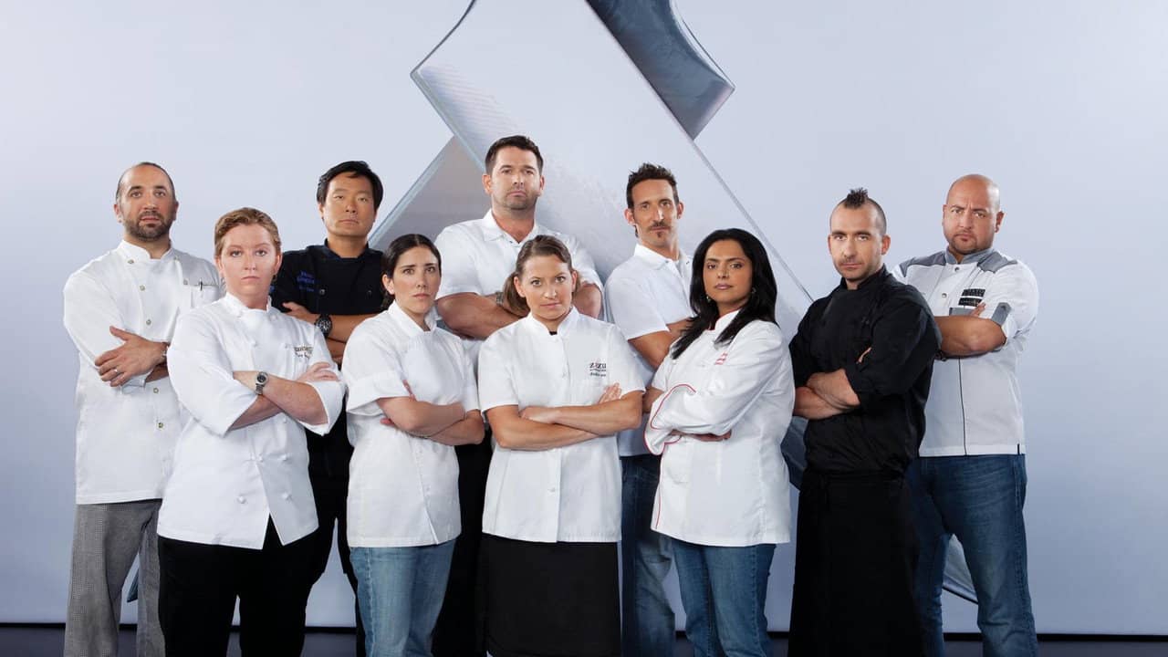The Next Iron Chef backdrop