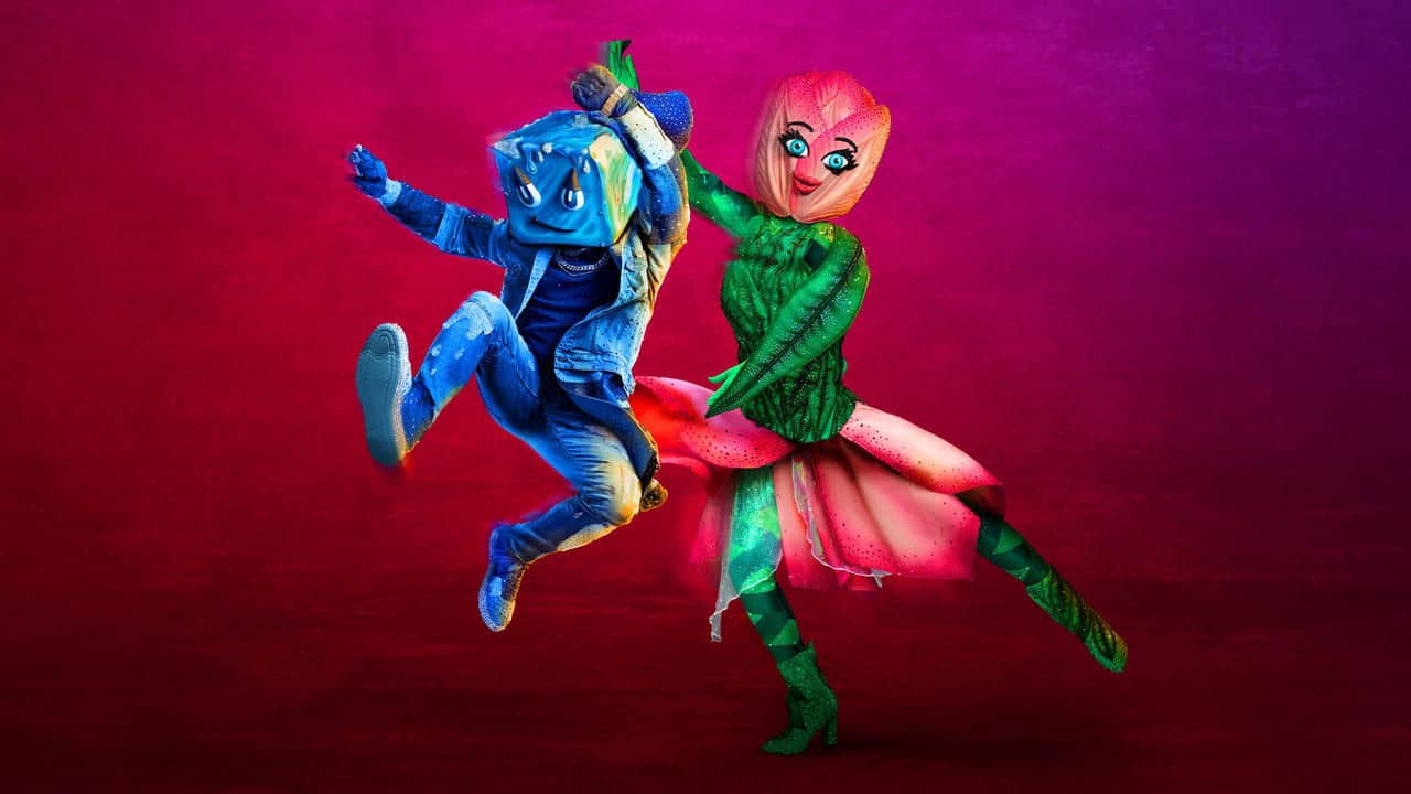 The Masked Dancer backdrop