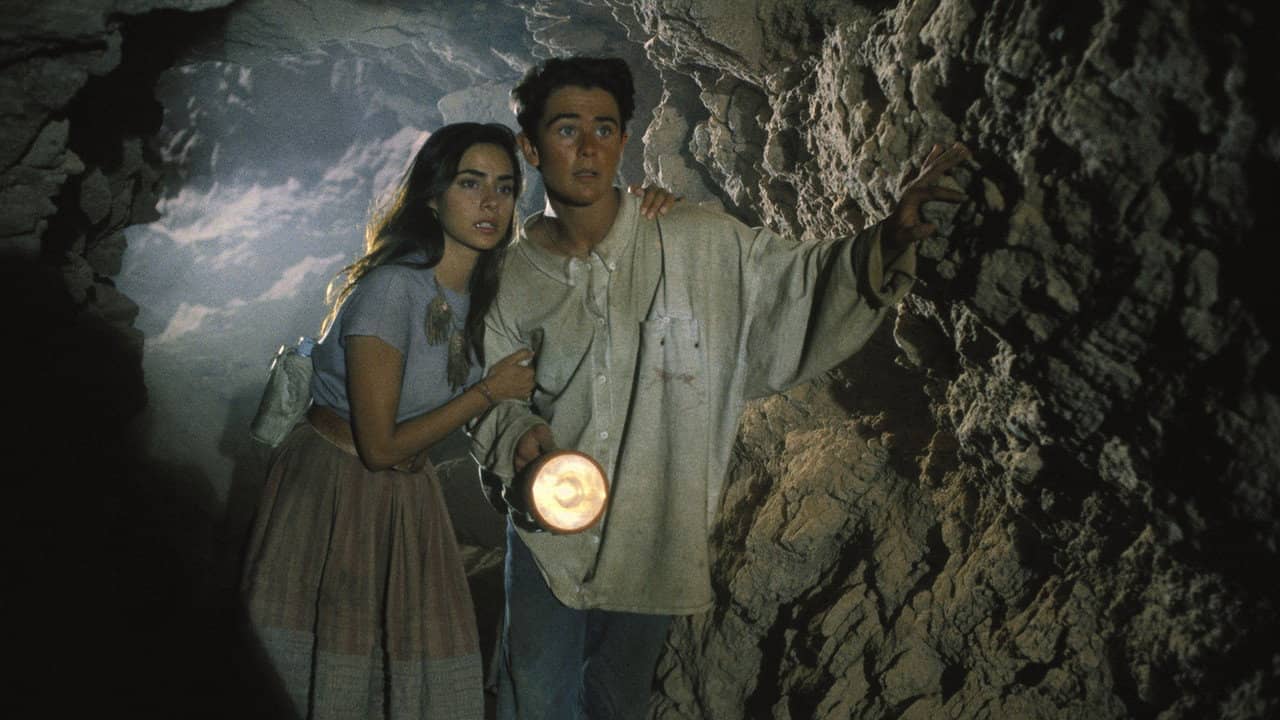 The Secret of the Ice Cave backdrop