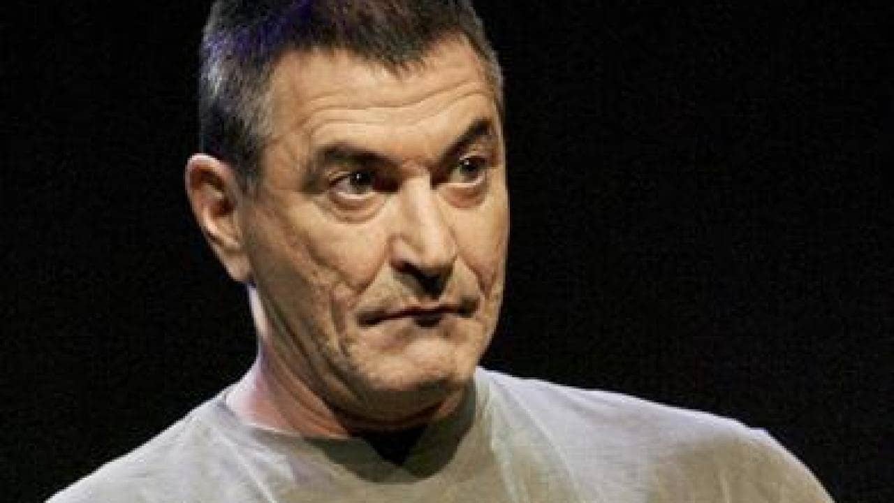 Bigard at the Stade de France backdrop