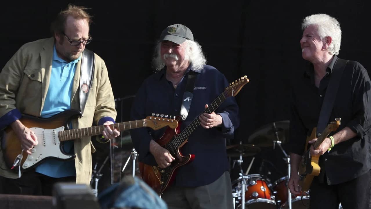 Crosby Stills and Nash CSN backdrop