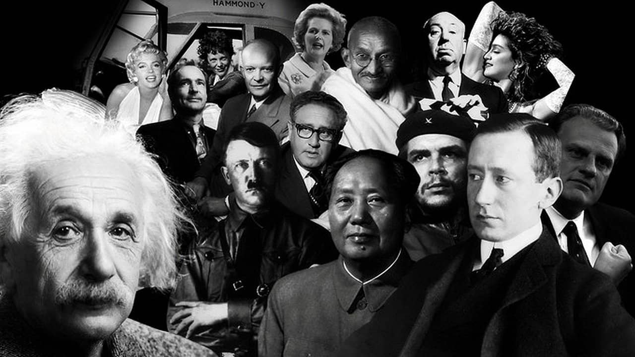The 101 Who Made The Twentieth Century backdrop