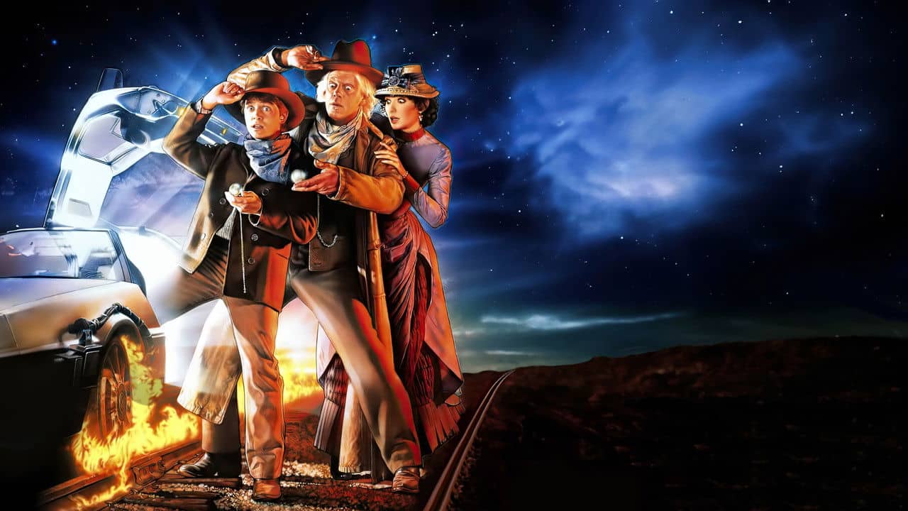 Back to the Future Part III backdrop