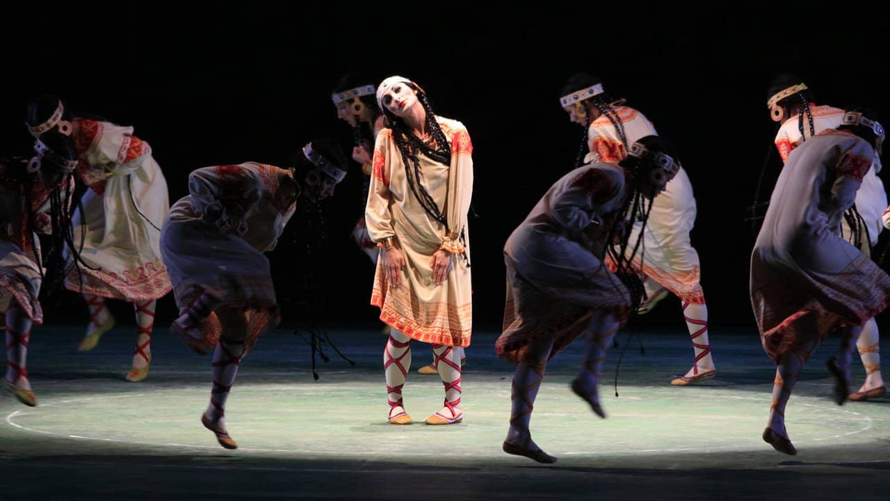 Stravinsky and the Ballets Russes: The Firebird / The Rite of Spring backdrop