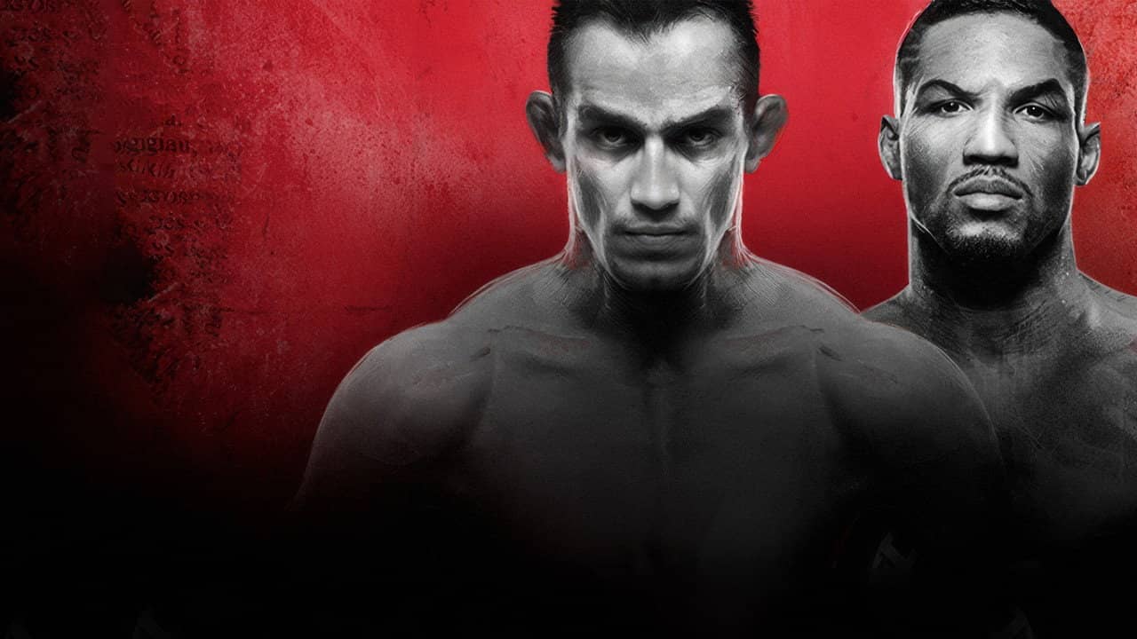 UFC 216: Ferguson vs. Lee backdrop