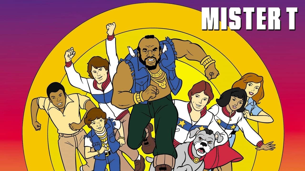 Mister T backdrop