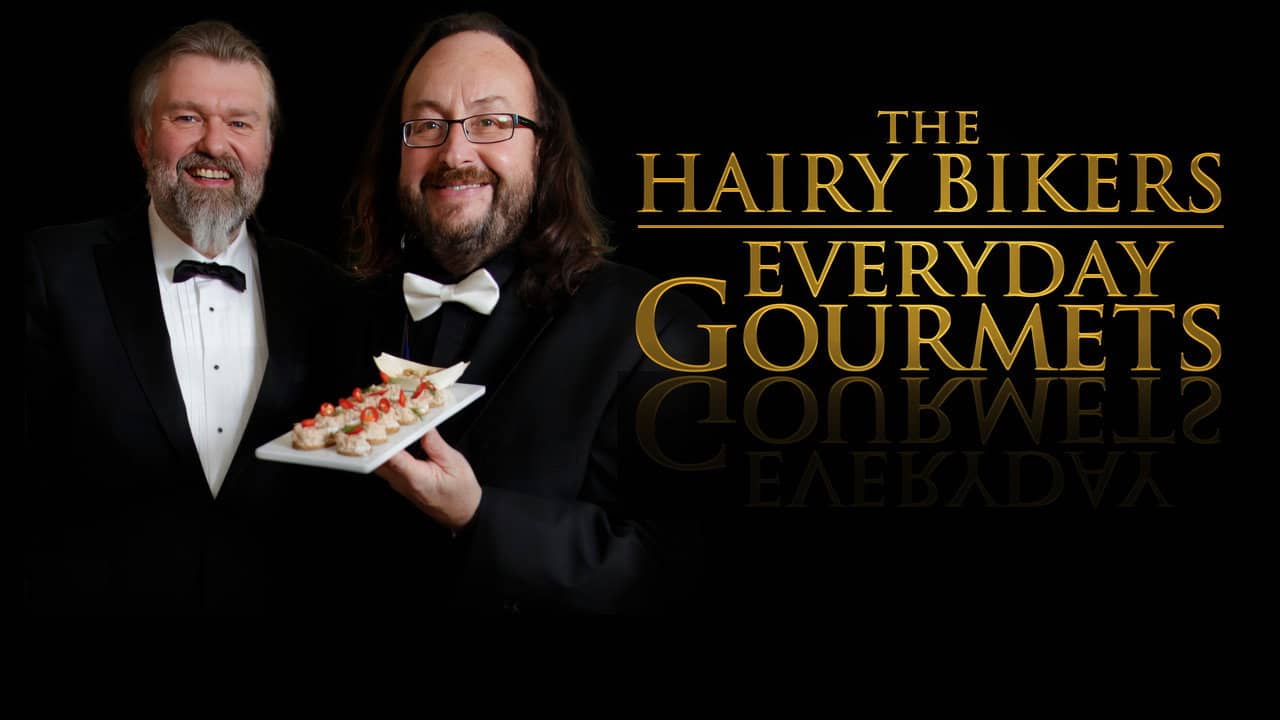 Hairy Bikers Everyday Gourmets backdrop
