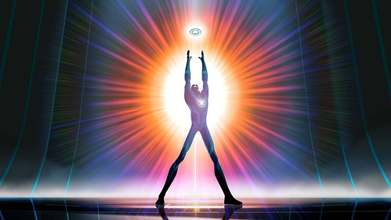 TRON: Uprising backdrop